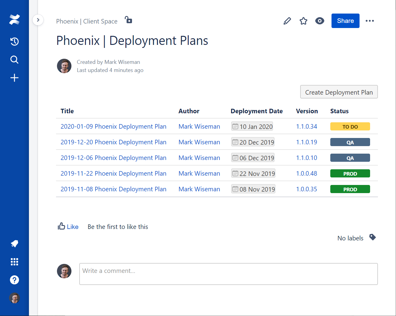 Detail Software Deployment Checklist Template Nomer 19