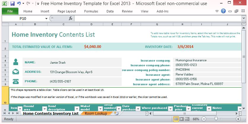 Detail Software Inventory Excel Template Nomer 36