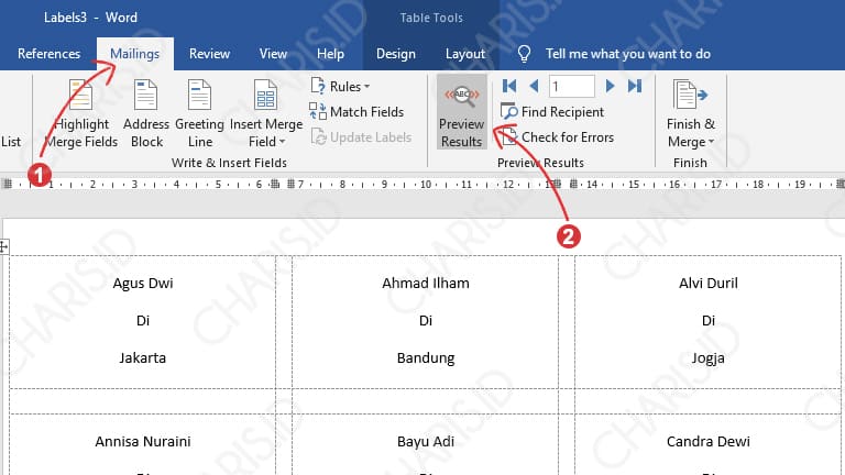 Detail Software Membuat Label Undangan Nomer 22