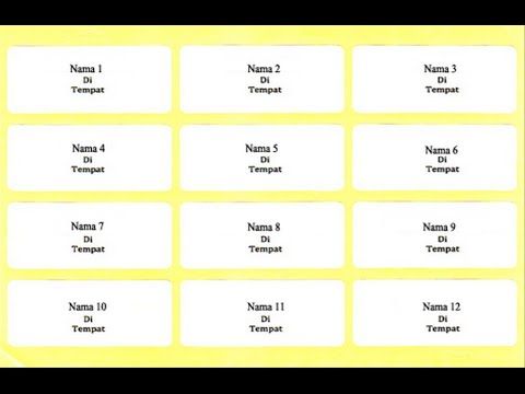 Detail Software Membuat Label Undangan Nomer 38