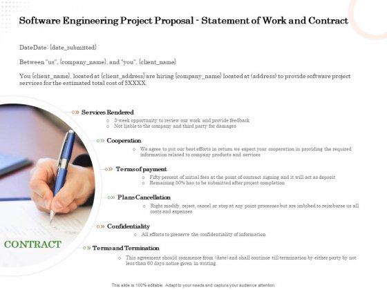 Detail Software Project Proposal Template Nomer 10