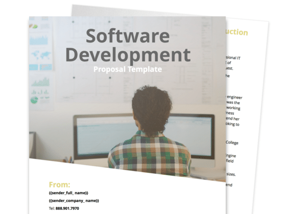Detail Software Project Proposal Template Nomer 7