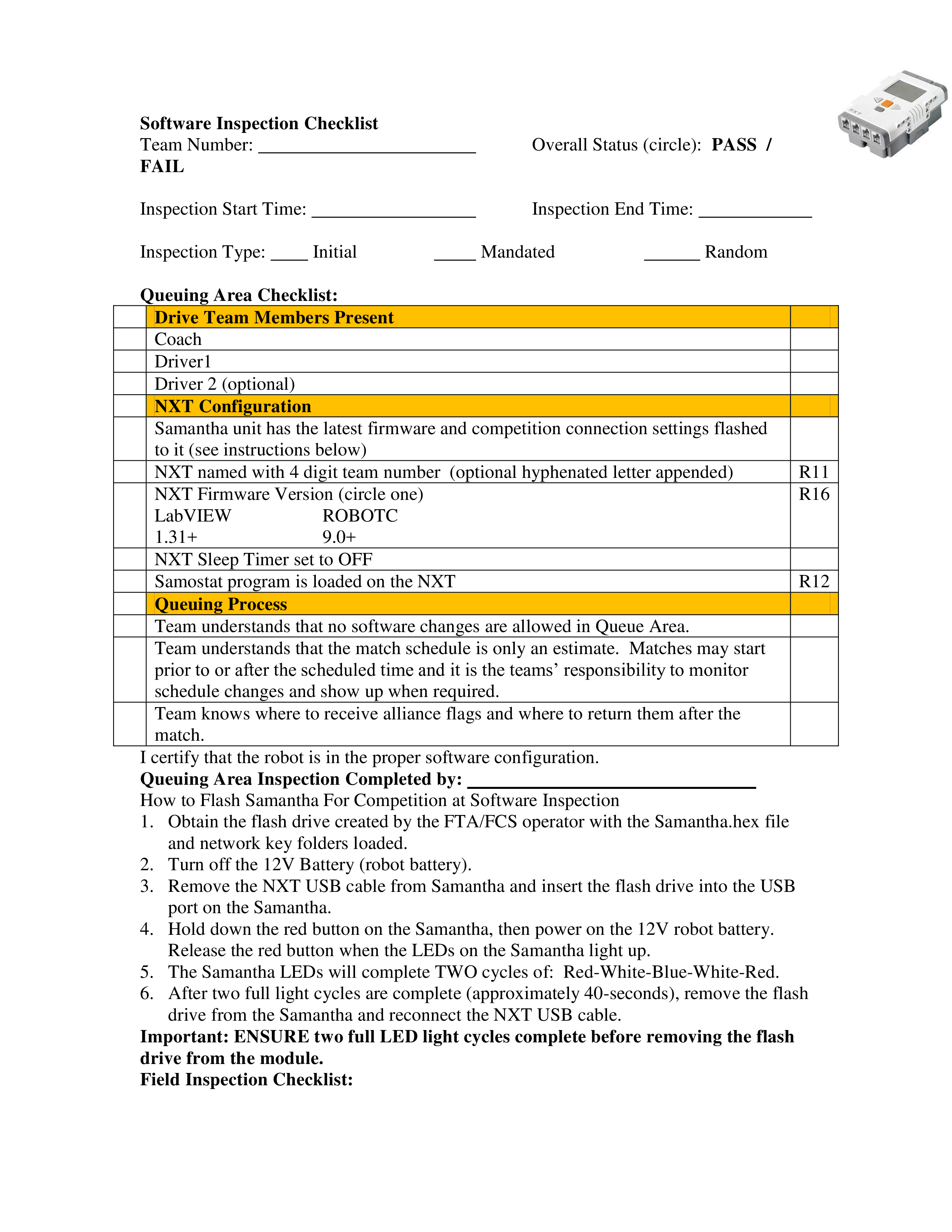 Detail Software Release Checklist Template Nomer 9