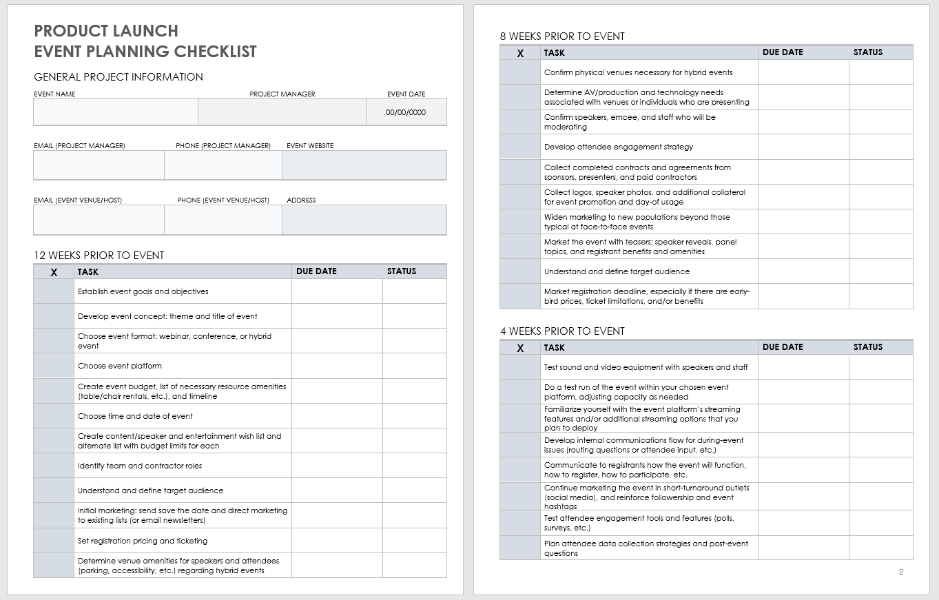 Detail Software Release Checklist Template Nomer 11