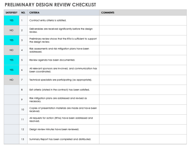 Detail Software Release Checklist Template Nomer 16