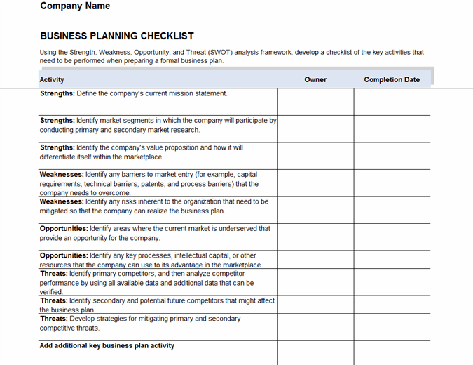 Detail Software Release Checklist Template Nomer 20