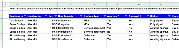 Detail Software Renewal Tracking Template Nomer 13