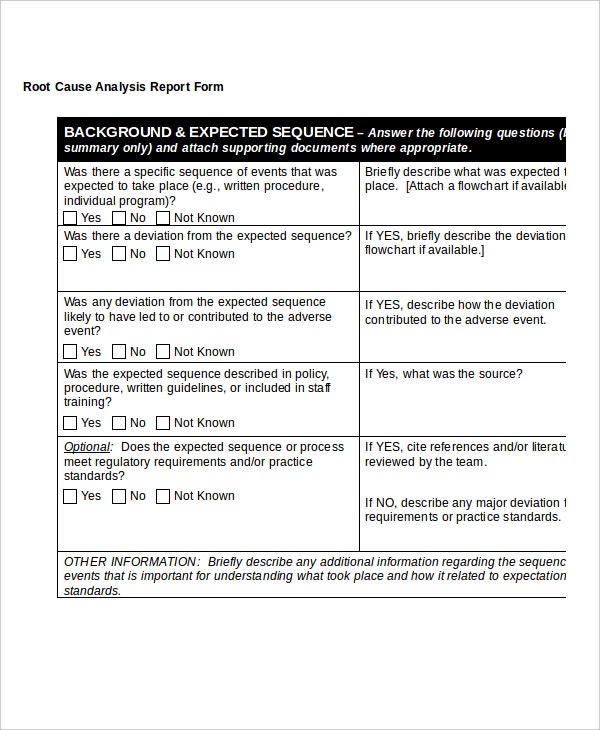 Detail Software Root Cause Analysis Template Nomer 33