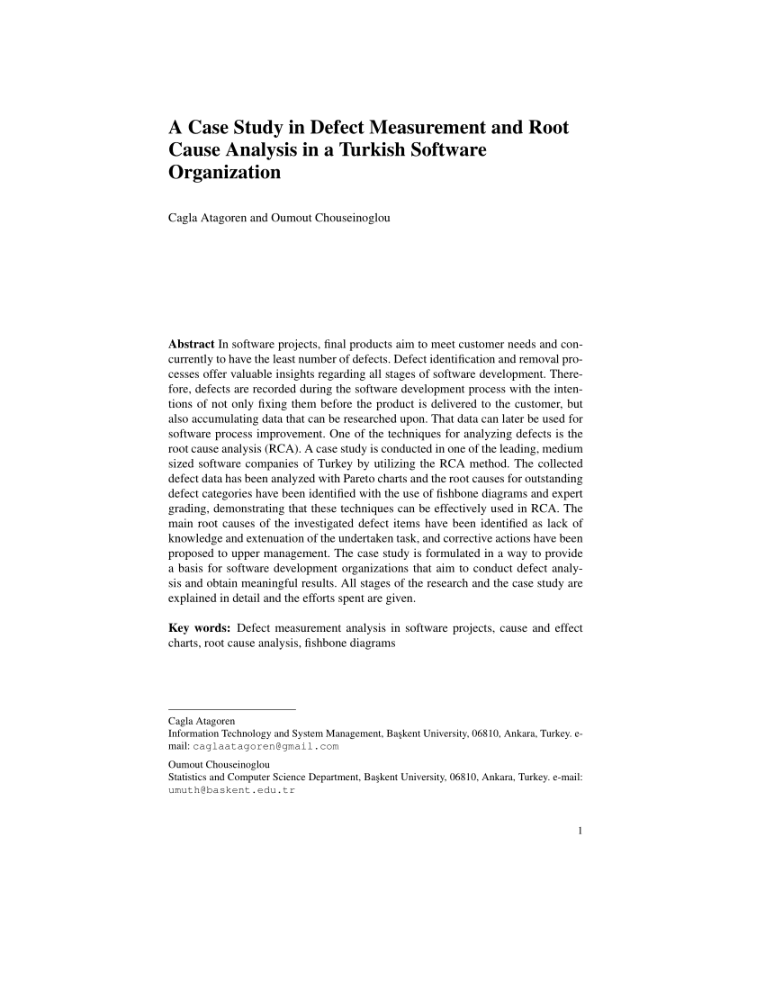Detail Software Root Cause Analysis Template Nomer 53