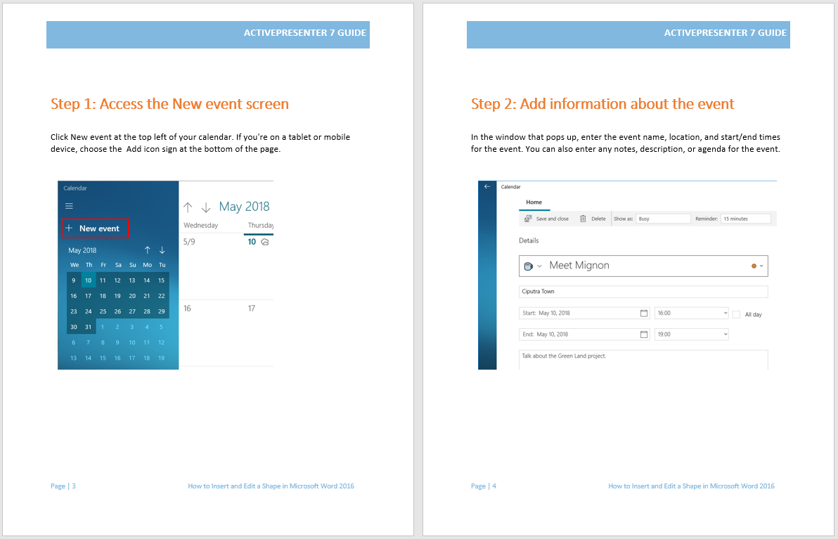 Detail Software User Guide Template Nomer 11