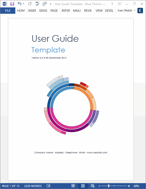 Detail Software User Guide Template Nomer 4