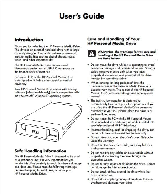 Detail Software User Guide Template Nomer 36