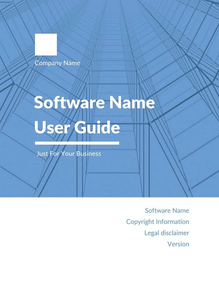 Detail Software User Guide Template Nomer 41