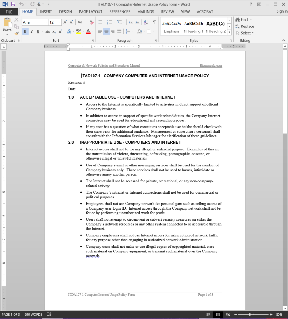 Detail Software User Guide Template Nomer 46