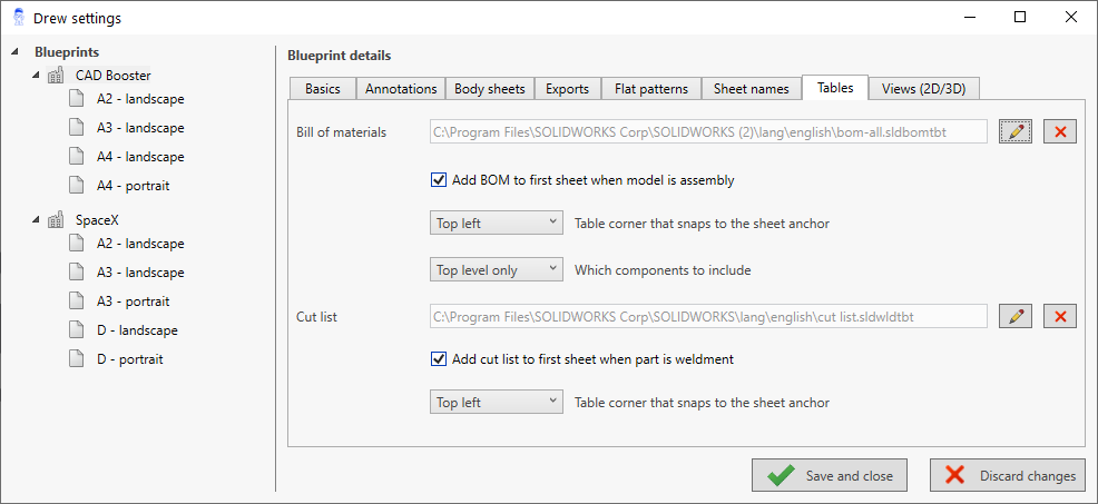 Detail Solidworks Weldment Cut List Template Nomer 17