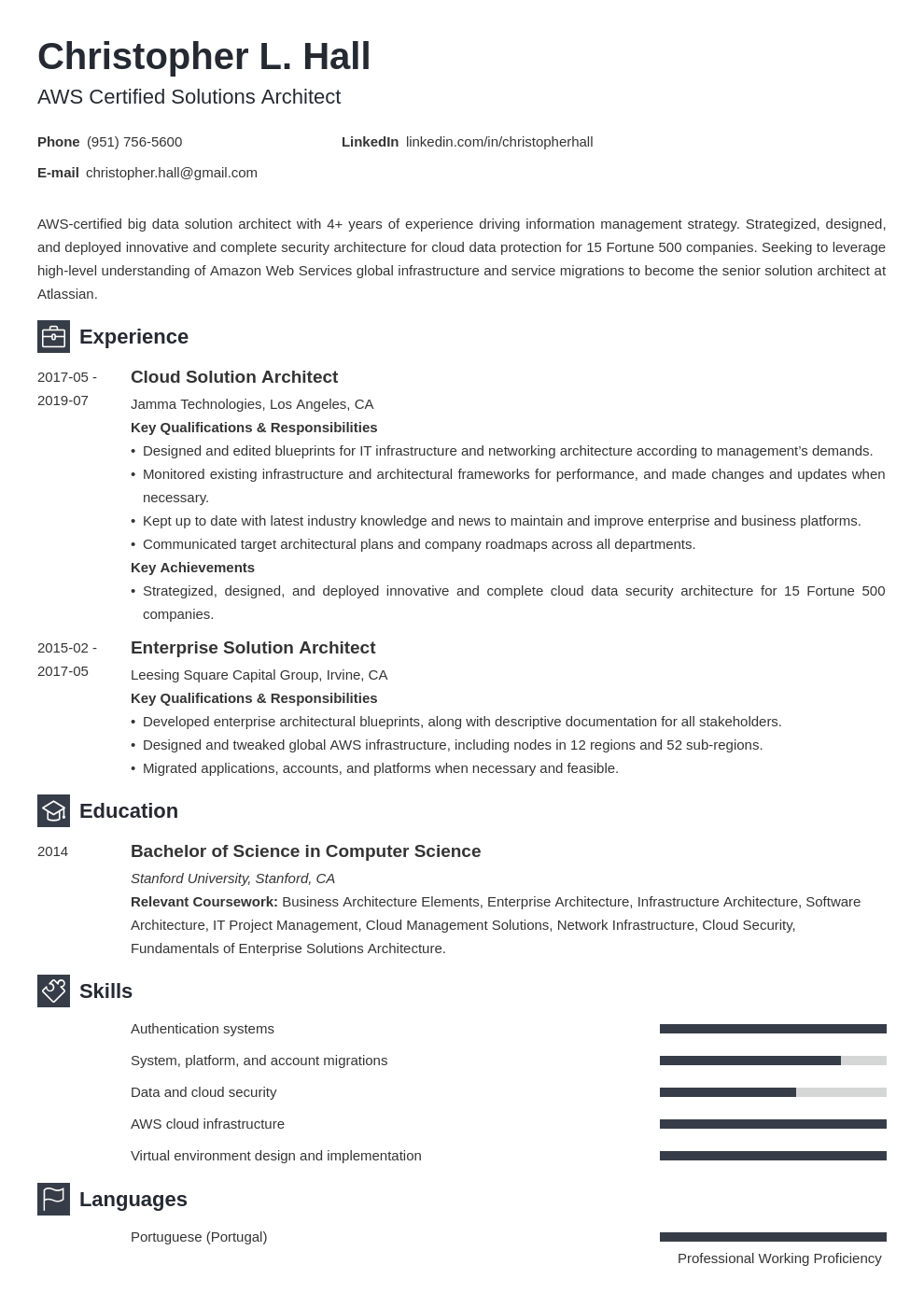 Detail Solution Architect Document Template Nomer 39