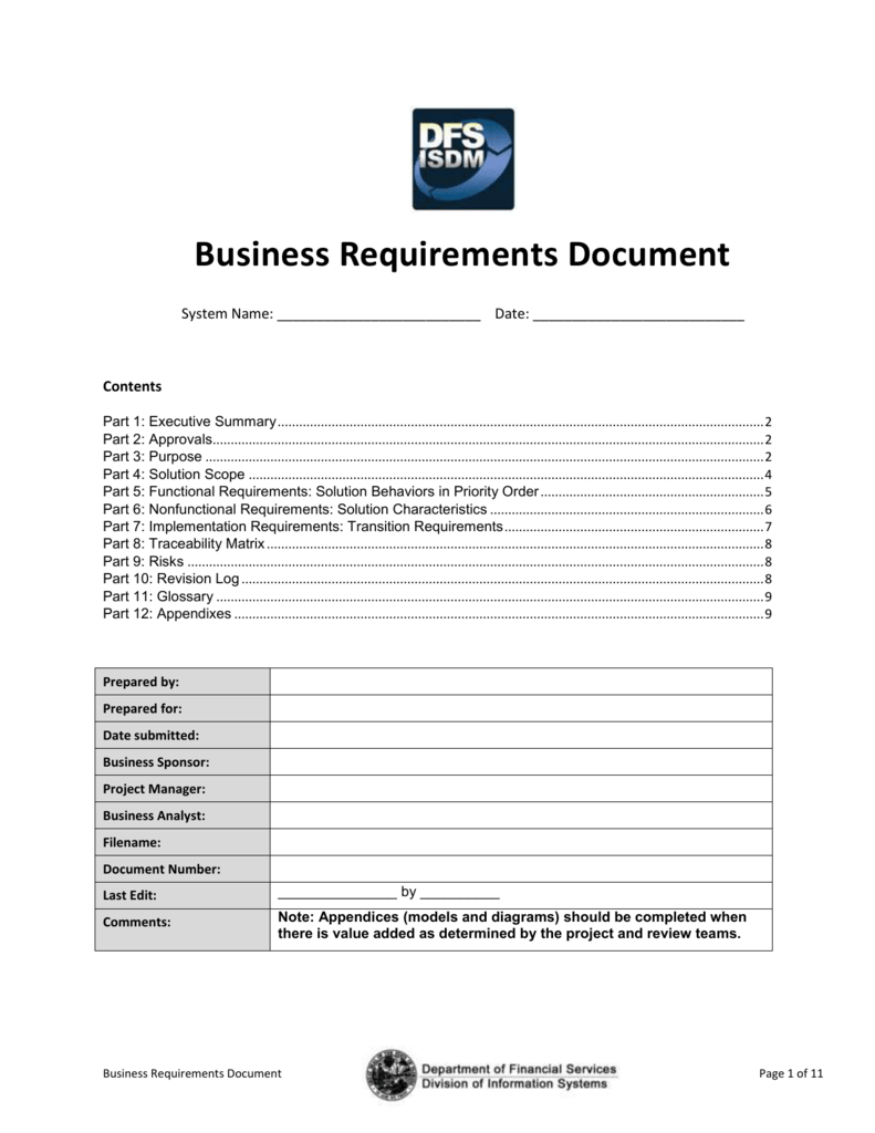 Detail Solution Document Template Nomer 40