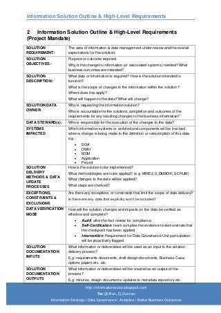 Detail Solution Document Template Nomer 6