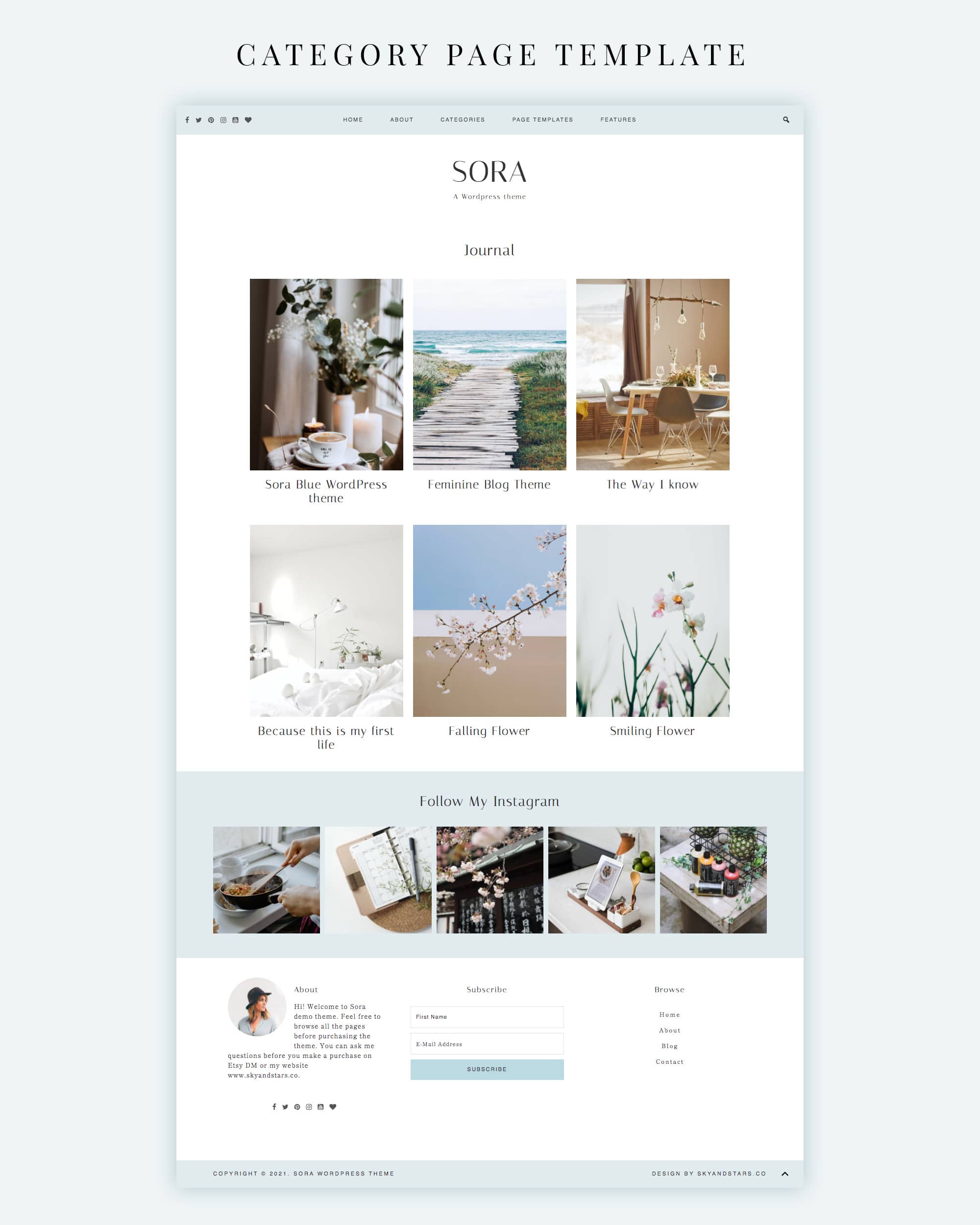 Detail Sora Template Wordpress Nomer 2