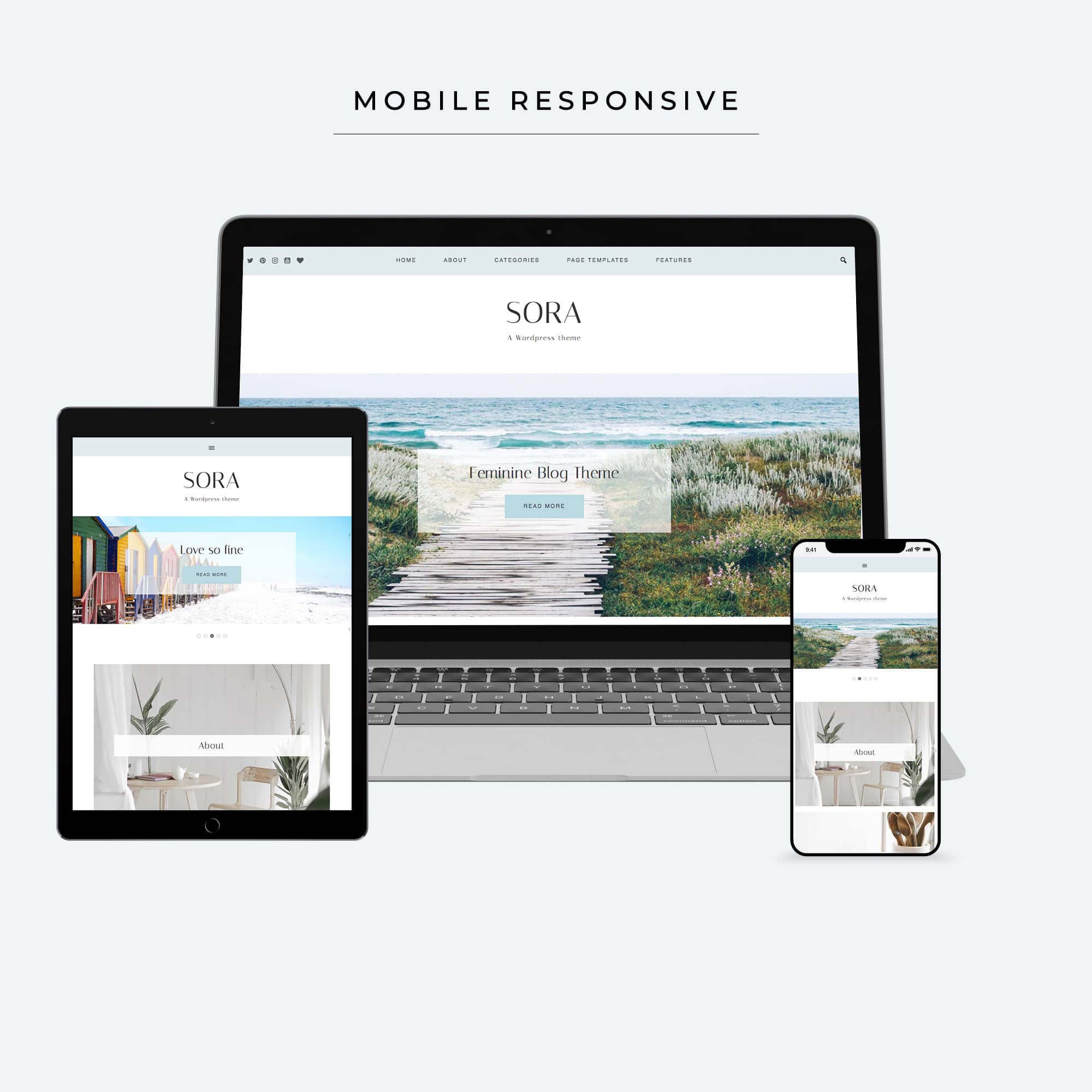 Detail Sora Template Wordpress Nomer 17