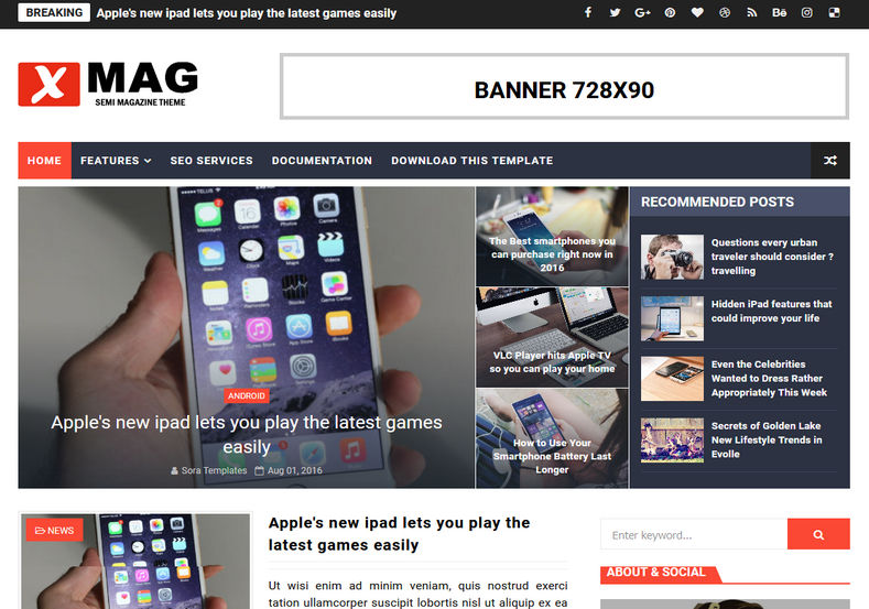 Detail Sora Template Wordpress Nomer 34