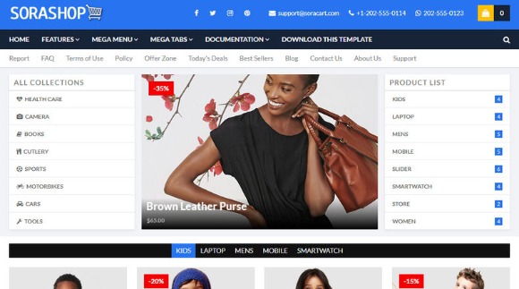 Detail Sora Template Wordpress Nomer 40