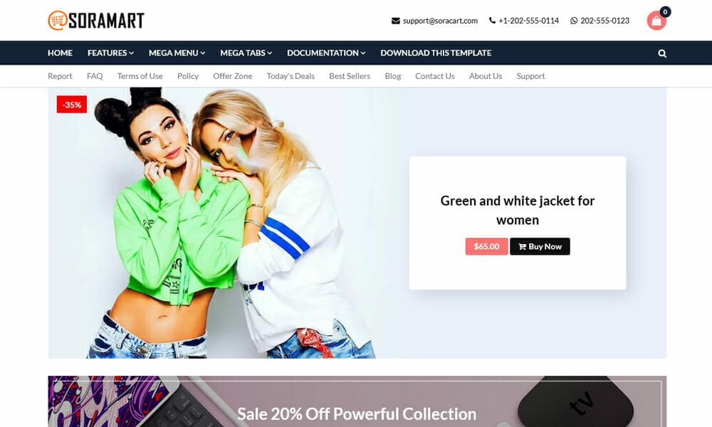 Detail Sora Template Wordpress Nomer 48