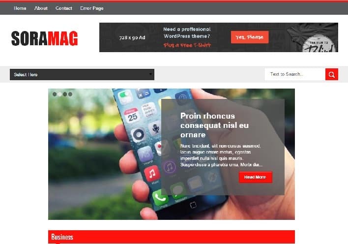Detail Sora Template Wordpress Nomer 49