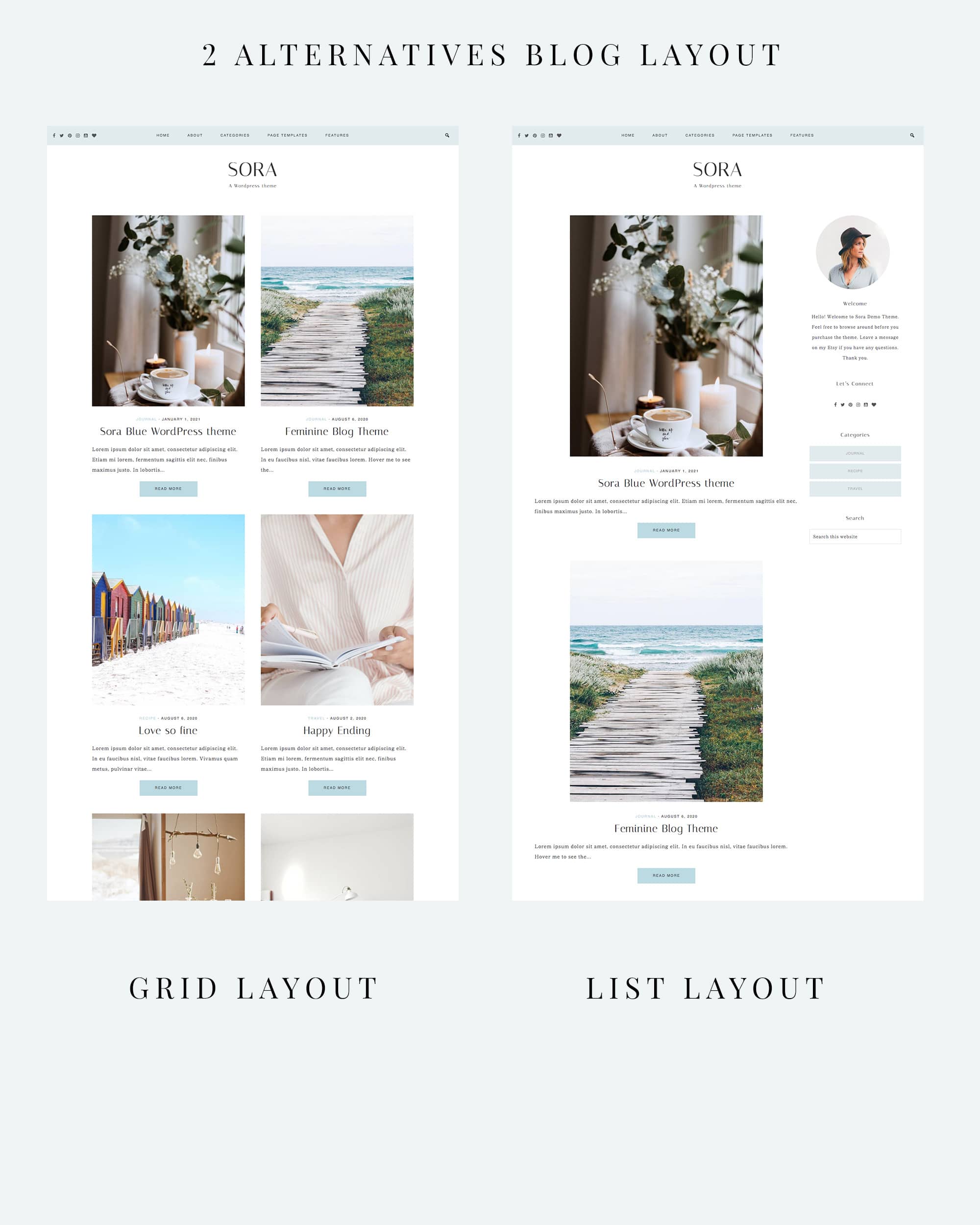 Detail Sora Template Wordpress Nomer 10