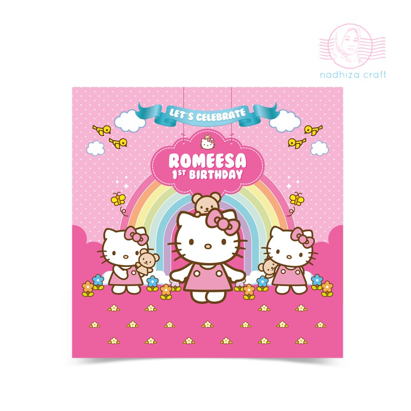 Detail Spanduk Hello Kitty Nomer 13