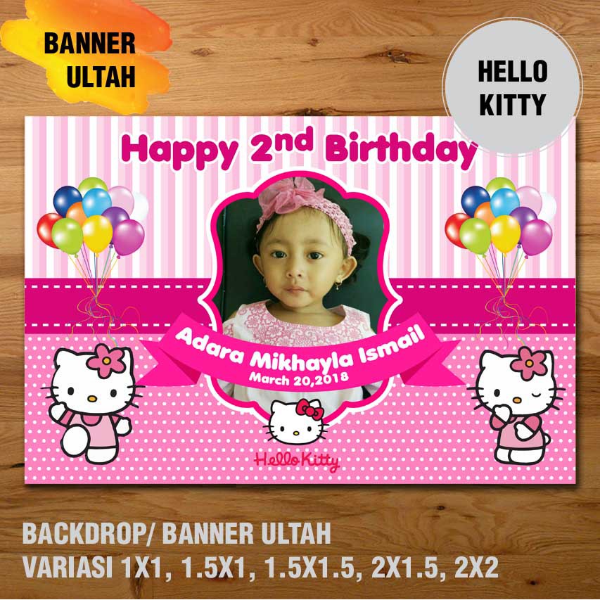 Detail Spanduk Hello Kitty Nomer 34