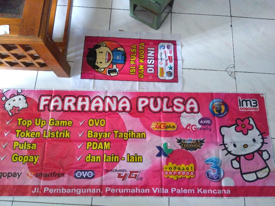 Detail Spanduk Hello Kitty Nomer 49