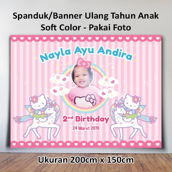 Detail Spanduk Ulang Tahun Hello Kitty Nomer 41