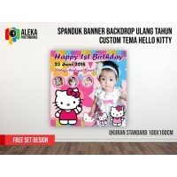 Detail Spanduk Ulang Tahun Hello Kitty Nomer 56