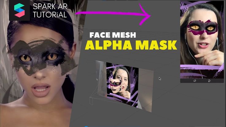 Detail Spark Ar Face Mesh Template Nomer 17