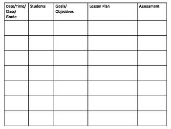 Detail Special Needs Lesson Plan Template Nomer 45