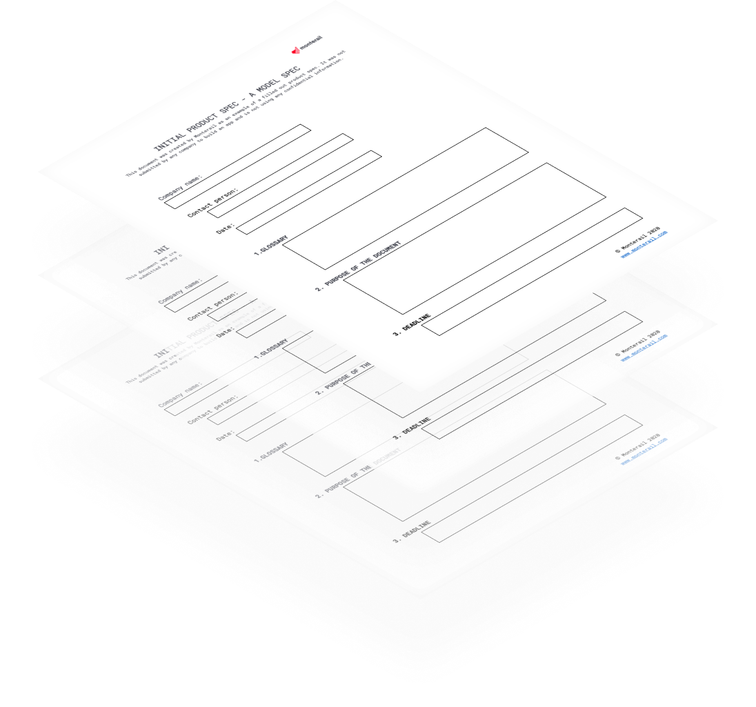 Detail Specification Sheet Template Nomer 37