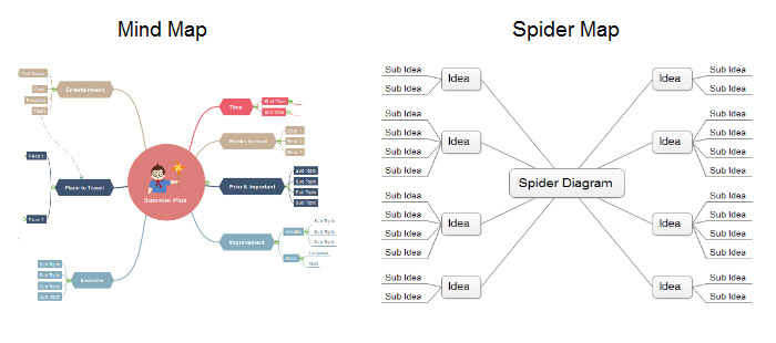 Detail Spider Map Template Nomer 14