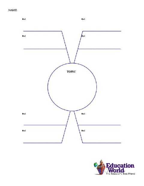 Detail Spider Map Template Nomer 2