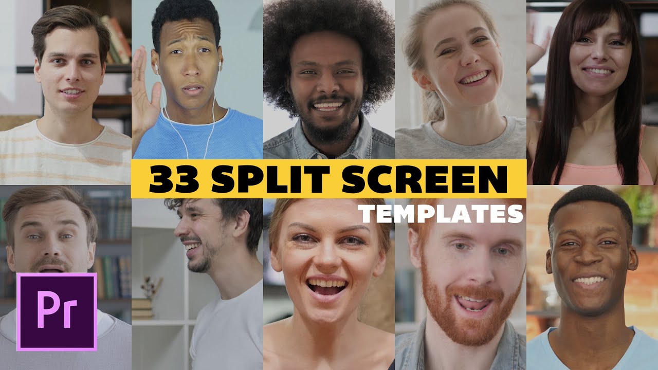 Detail Split Screen Premiere Pro Template Nomer 3