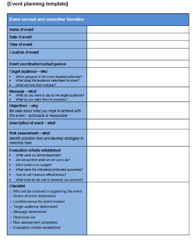 Detail Sport Event Planning Template Nomer 4