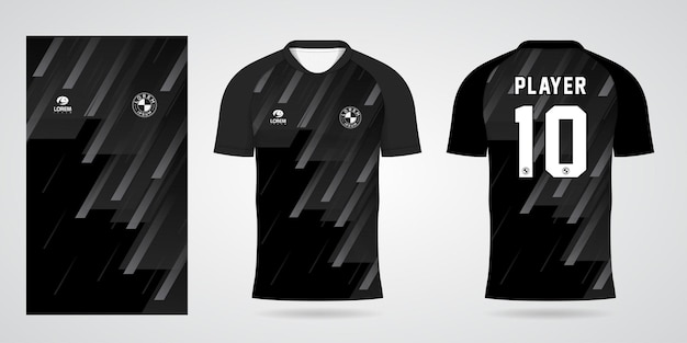 Detail Sports Jersey Design Template Nomer 16