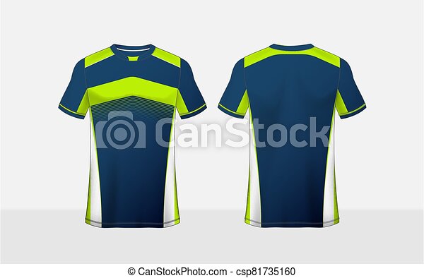 Detail Sports Jersey Design Template Nomer 36