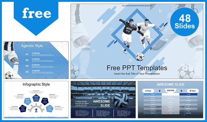 Detail Sports Powerpoint Template Nomer 10