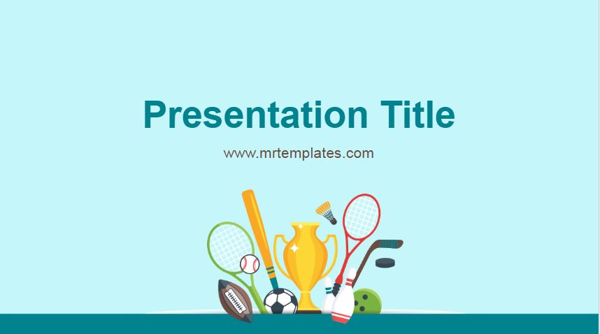 Detail Sports Powerpoint Template Nomer 13