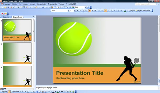 Detail Sports Powerpoint Template Nomer 15