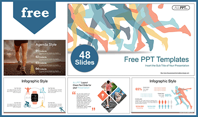 Detail Sports Powerpoint Template Nomer 6