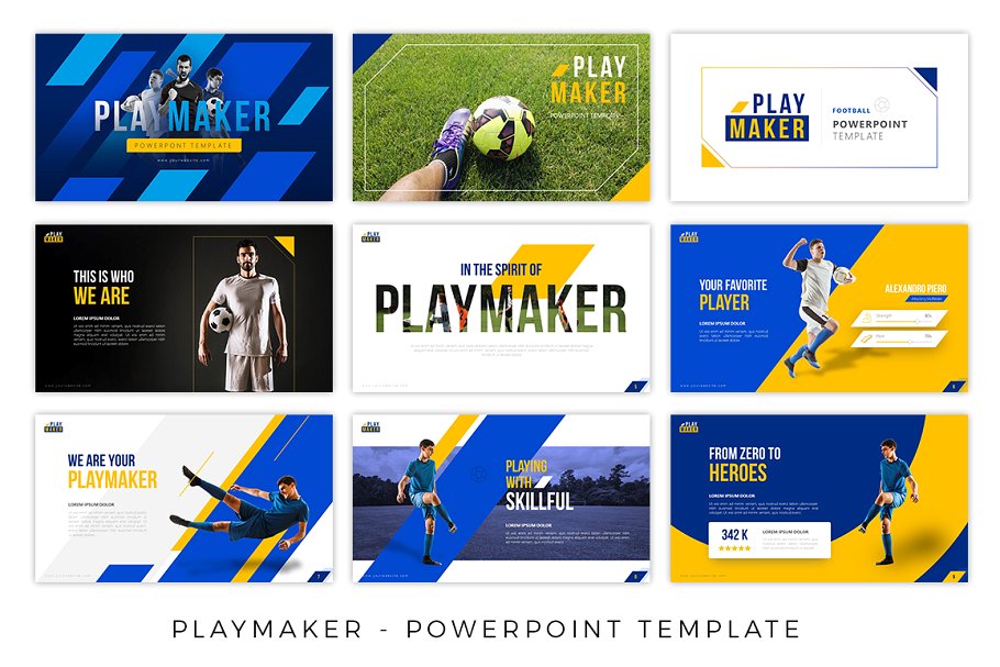 Detail Sports Powerpoint Template Nomer 9