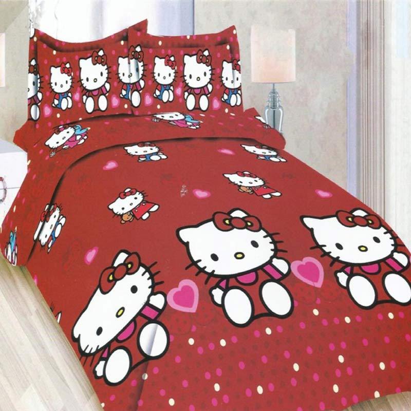 Detail Sprei Hello Kitty Bonita Nomer 22