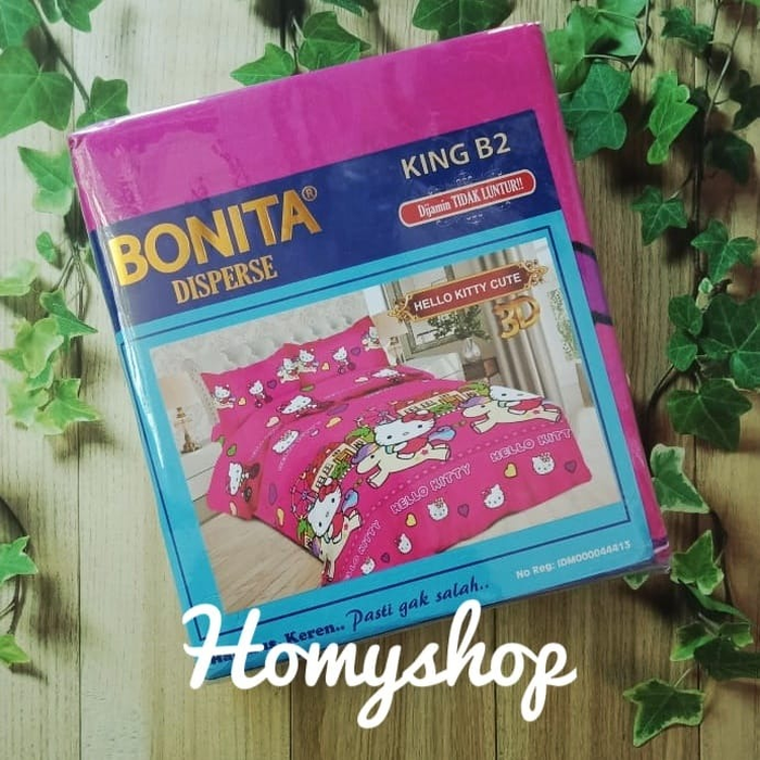 Detail Sprei Hello Kitty Bonita Nomer 26